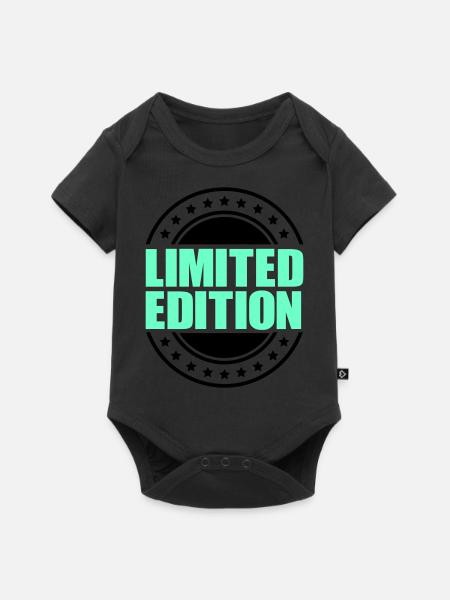 limited edition - Baby Premium Kurzarmbody - Schwarz