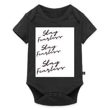 sommer hot - Baby Premium Kurzarmbody - Schwarz - Vorne