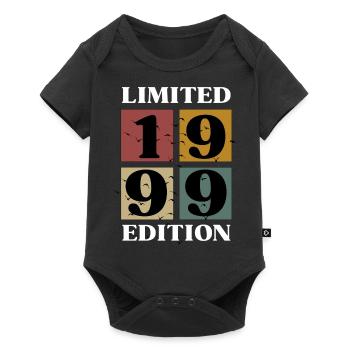 Vintage Gift 1999 Anniversary Limited Edition - Baby Premium short-sleeve bodysuit - black - Front