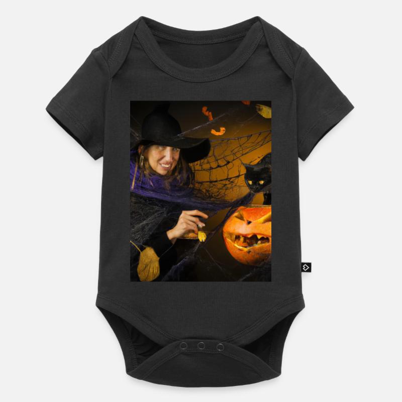 halloween 2023 - Body à manches courtes Premium Bébé - noir