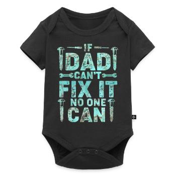 Grandpa, Grandma, Grandpa, Grandma, Dad, Mom, - Baby Premium short-sleeve bodysuit - black - Front