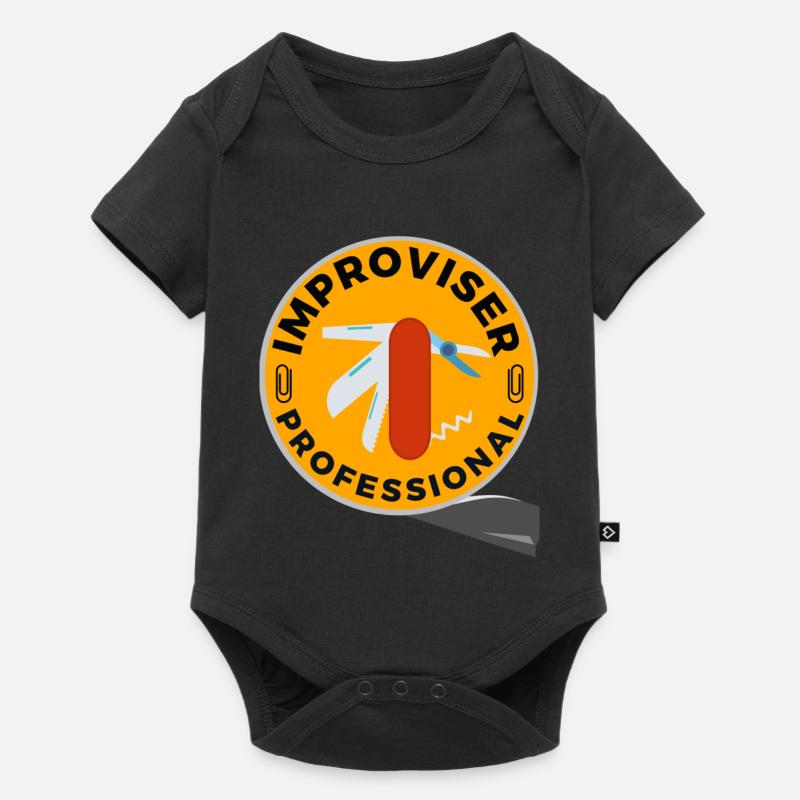 Improvisateur Professionnel - Body à manches courtes Premium Bébé - noir