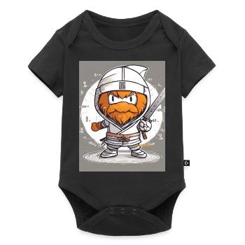 Ginger Ninja 3 - Baby Premium short-sleeve bodysuit - black - Front
