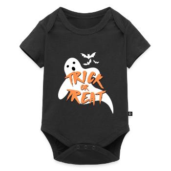 Halloween / Trick or Treat - Body à manches courtes Premium Bébé - noir - Devant
