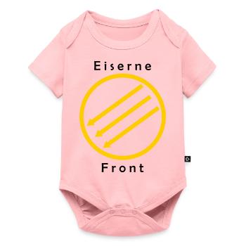 Front d’Eiserne - Drei Pfeile - Body à manches courtes Premium Bébé - rose - Devant