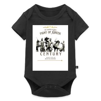 1000038234 - Baby Premium short-sleeve bodysuit - black - Front