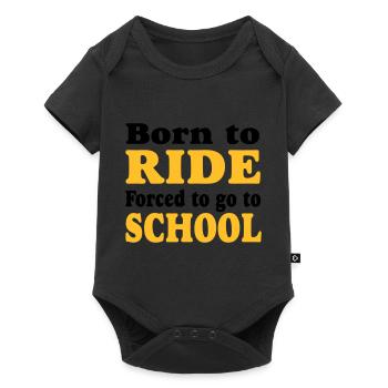 ride - Baby Premium short-sleeve bodysuit - black - Front
