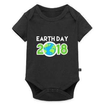 Go Planet It's Your Earth Day 2018 Shirt - Gift - Baby Premium short-sleeve bodysuit - black - Front