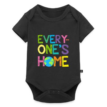 Earth Day Every One's Home Save Our Planet Shirt - Baby Premium short-sleeve bodysuit - black - Front
