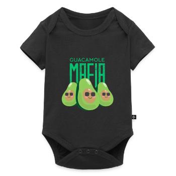 Cadeau drôle de chemise d'avocat de mafia de Guacamole - Body à manches courtes Premium Bébé - noir - Devant