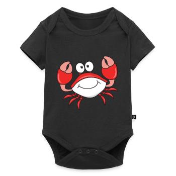 Crustacés du crabe - Body à manches courtes Premium Bébé - noir - Devant