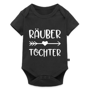 Robber's Daughter Gift Girl Daughter - Baby Premium short-sleeve bodysuit - black - Front