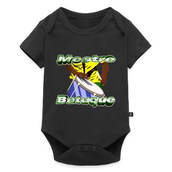 BBaC Mestre Repique - Body à manches courtes Premium Bébé - noir - Devant
