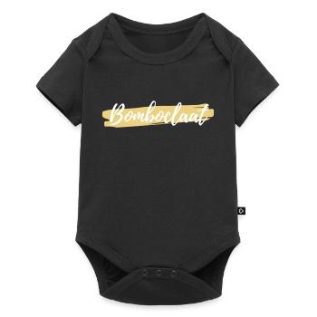 Bomboclaat - Baby Premium Kurzarmbody - Schwarz - Vorne