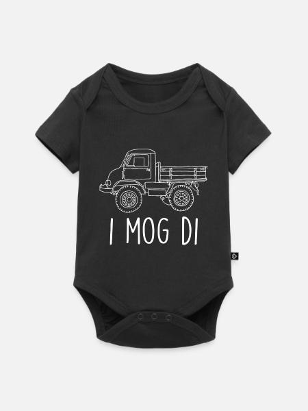 Unimog Laster I Mog Di Truck Truck - Baby Premium Kurzarmbody - Schwarz