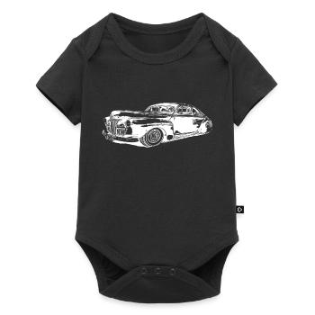 Car - Baby Premium short-sleeve bodysuit - black - Front