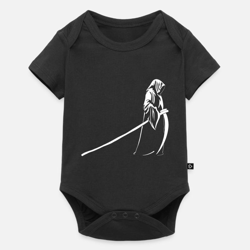 sensenmann - Baby Premium Kurzarmbody - Schwarz