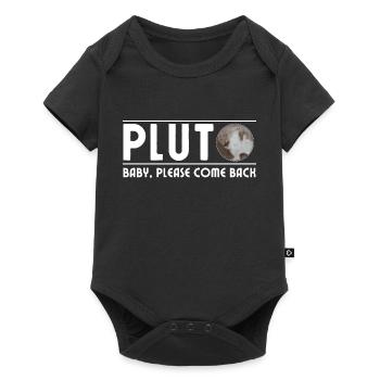 Pluto baby please come back - Body à manches courtes Premium Bébé - noir - Devant