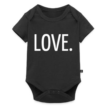Love - Body à manches courtes Premium Bébé - noir - Devant