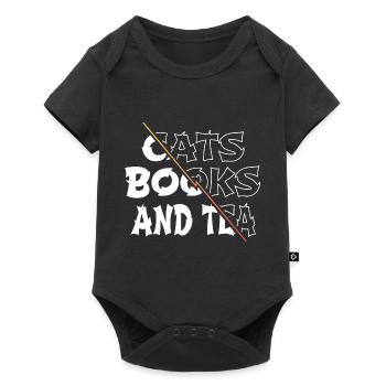 Mammal Cat Humor Cat Face Hoodies and Sweatshirts - Baby Premium short-sleeve bodysuit - black - Front