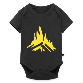 Feu de camp Camping Nature Vecteur de feu de forêt 4 - Body à manches courtes Premium Bébé - noir - Devant