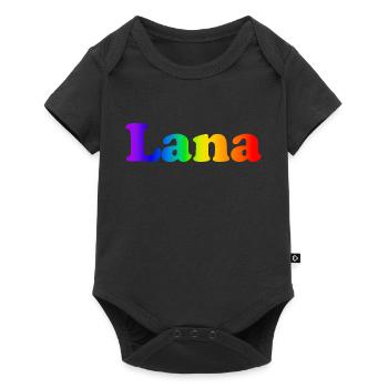 Lana - Baby Premium short-sleeve bodysuit - black - Front