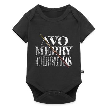 Couples Geek present bedroom Bubaprints - Baby Premium short-sleeve bodysuit - black - Front