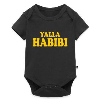 Yalla habibi - Baby Premium short-sleeve bodysuit - black - Front