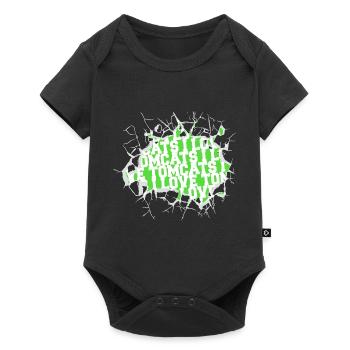 cool bow tie business cat tshirts gift aww - Baby Premium Kurzarmbody - Schwarz - Vorne