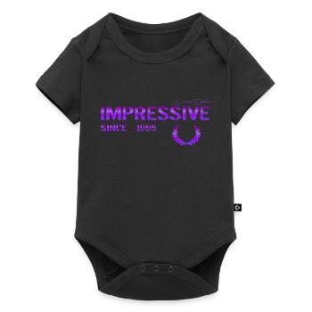 Impressive since 1995 - Baby Premium Kurzarmbody - Schwarz - Vorne