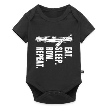 Rowing Rowing Team Rowing Rowing Club - Baby Premium short-sleeve bodysuit - black - Front