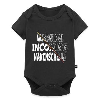 Backpfeiffe Cadeau Cool Déclaration de Noël - Body à manches courtes Premium Bébé - noir - Devant