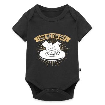 Töpfern Töpfer Töpferei Pottery - Baby Premium short-sleeve bodysuit - black - Front