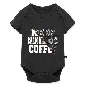 morning fun birthday present idea birthday present - Baby Premium Kurzarmbody - Schwarz - Vorne