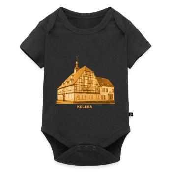 Kelbra Kyffhäuser Südharz Sachsen-Anhalt Rathaus - Body à manches courtes Premium Bébé - noir - Devant