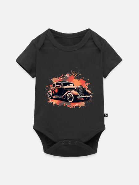 Oldtimer - Baby Premium Kurzarmbody - Schwarz