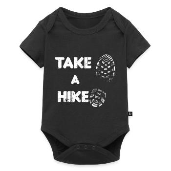 Faire une randonnée - Randonnée - Plein air - Montagne - Body à manches courtes Premium Bébé - noir - Devant