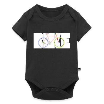 Single Speed colorful - Baby Premium short-sleeve bodysuit - black - Front
