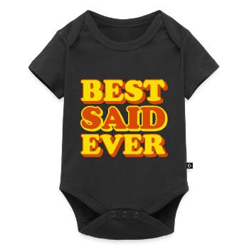 Said First Name Funny Gift - Baby Premium short-sleeve bodysuit - black - Front