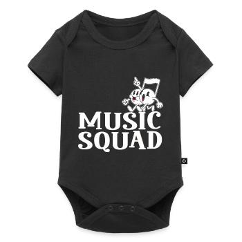Groupe de musique Professeur de musique Musicien - Body à manches courtes Premium Bébé - noir - Devant