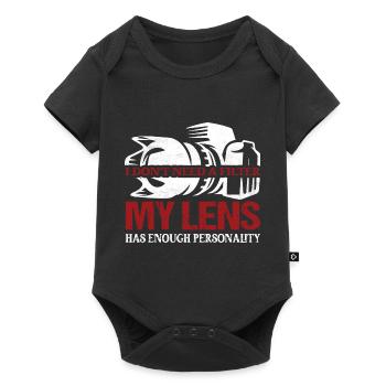 Je n’ai pas besoin d’un filtre pour mon appareil photo photo - Body à manches courtes Premium Bébé - noir - Devant