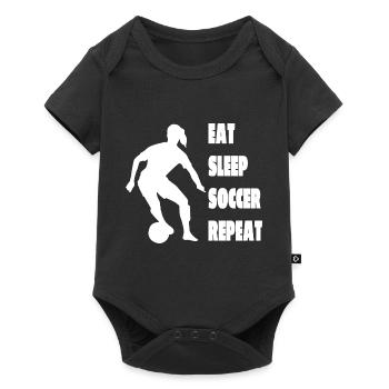 Soccer Design Soccer Player Soccer Team - Baby Premium short-sleeve bodysuit - black - Front