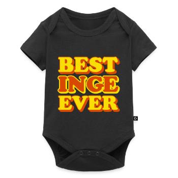 Inge Vorname Lustiges Geschenk - Baby Premium Kurzarmbody - Schwarz - Vorne