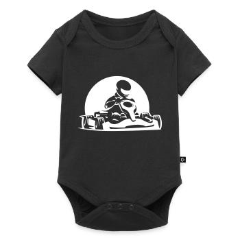 Kart Emotion - Baby Premium Kurzarmbody - Schwarz - Vorne