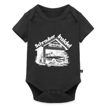Car Garage Mechanic Workshop Car Mechanic - Baby Premium short-sleeve bodysuit - black - Front
