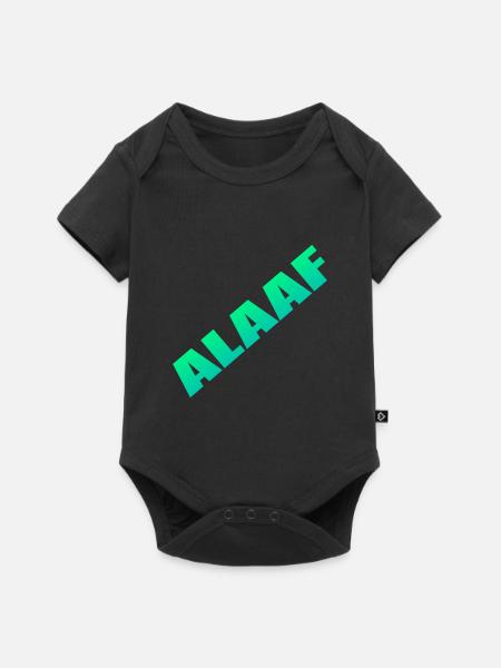 Alaaf - Baby Premium Kurzarmbody - Schwarz