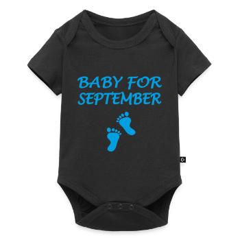 Baby for SEPTEMBER - Body à manches courtes Premium Bébé - noir - Devant