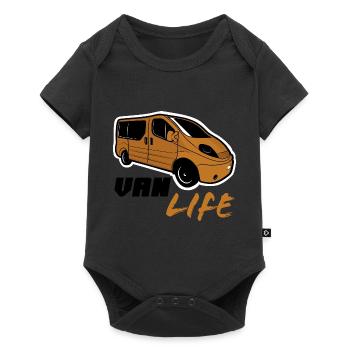 Van life - Body à manches courtes Premium Bébé - noir - Devant