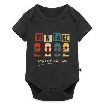 Vintage 2002: Limited Edition - 23rd Anniversary. - Baby Premium short-sleeve bodysuit - black - Front