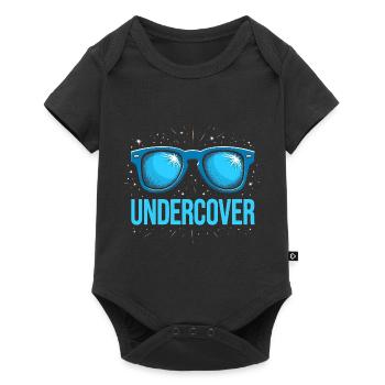 Déguisement Undercover - Sunglasses Fun - Body à manches courtes Premium Bébé - noir - Devant